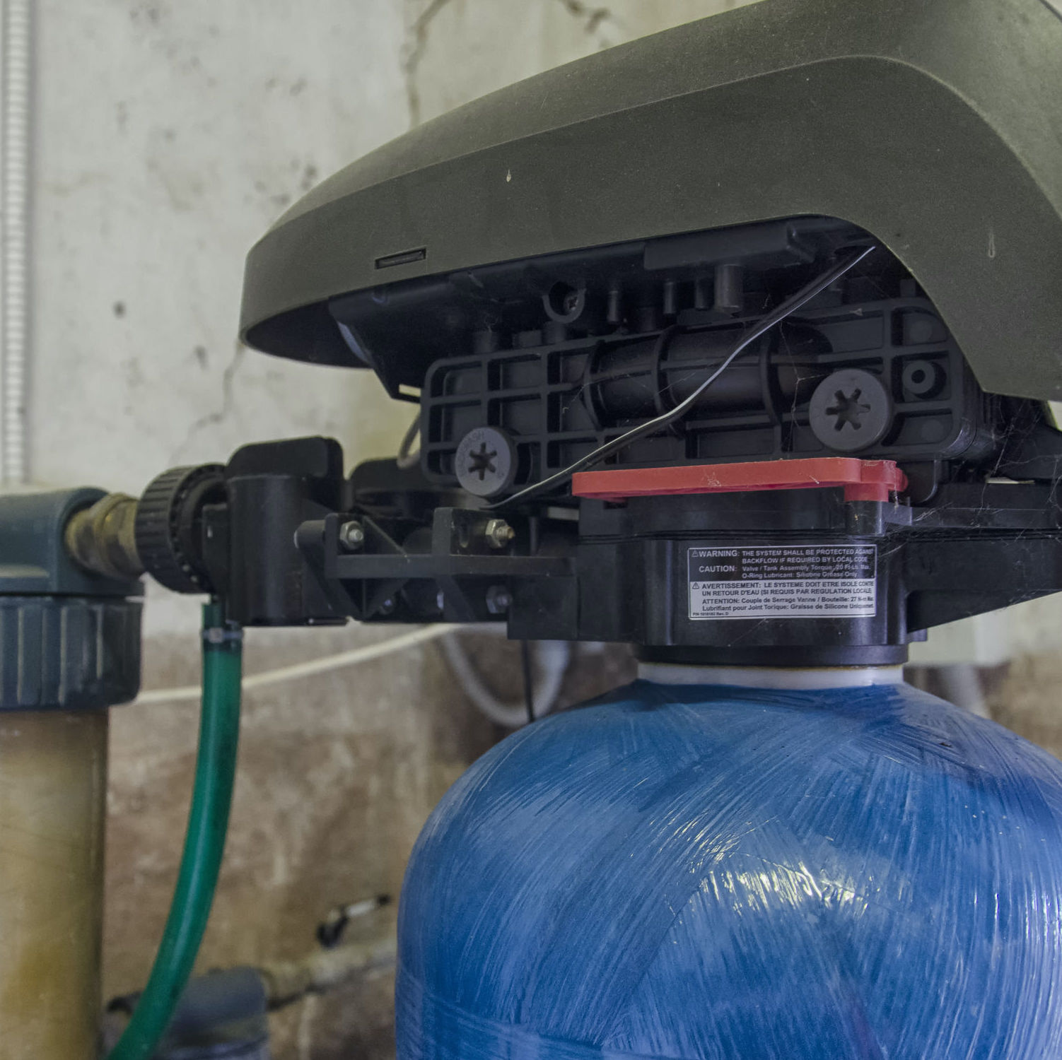 water softener installation